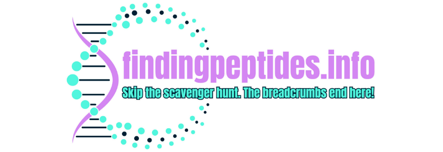 Finding Peptides Banner